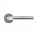Poignée de porte Pros-eco PE6474003 finition inox brossé