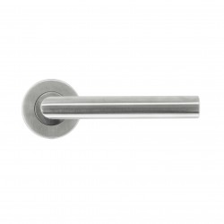 Poignée de porte Pros-eco PE6472003 finition inox brossé