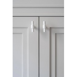 Bouton de meuble blanc PIET BOON PB9 BM
