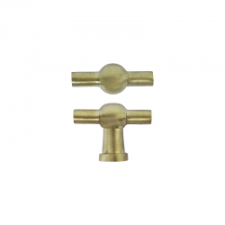 Bouton de meuble laiton DAUBY COPCDL OS
