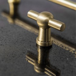 Bouton de meuble laiton DAUBY COPCDL OS