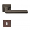 Poignée de porte Formani LB2-19BSQR53 BR finition bronze