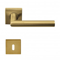 Poignée de porte Formani LB2-19BSQR53 IM finition doré