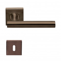 Poignée de porte Formani LB7-19BSQR53 BR finition bronze