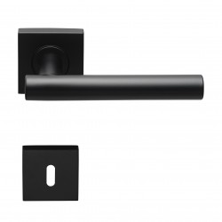 Poignée de porte Formani LB7-19BSQR53 NM finition noir