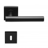 Deurklink Formani LB7-19BSQR53 NM zwart uitvoering