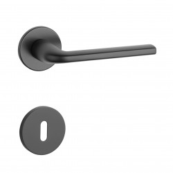 Poignée de porte Aprile Oleandro R 7 S BLACK finition noir