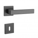 Poignée de porte Aprile AT Sulla Q 7 S BLACK finition noir
