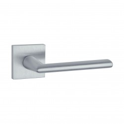 Poignée de porte Aprile AT Primula Q 7S MSC finition chrome satiné
