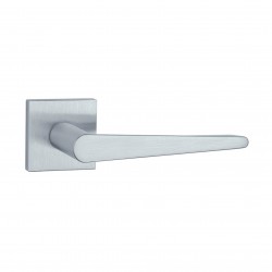 Poignée de porte chrome satiné AT Arnica Q R 7S MSC