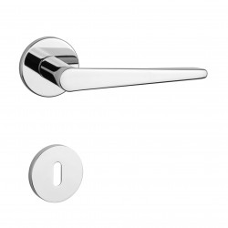 Poignée de porte Aprile AT ARNICA R 7S CP finition chrome