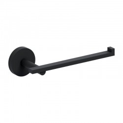 Porte-papier noir mat FLAT