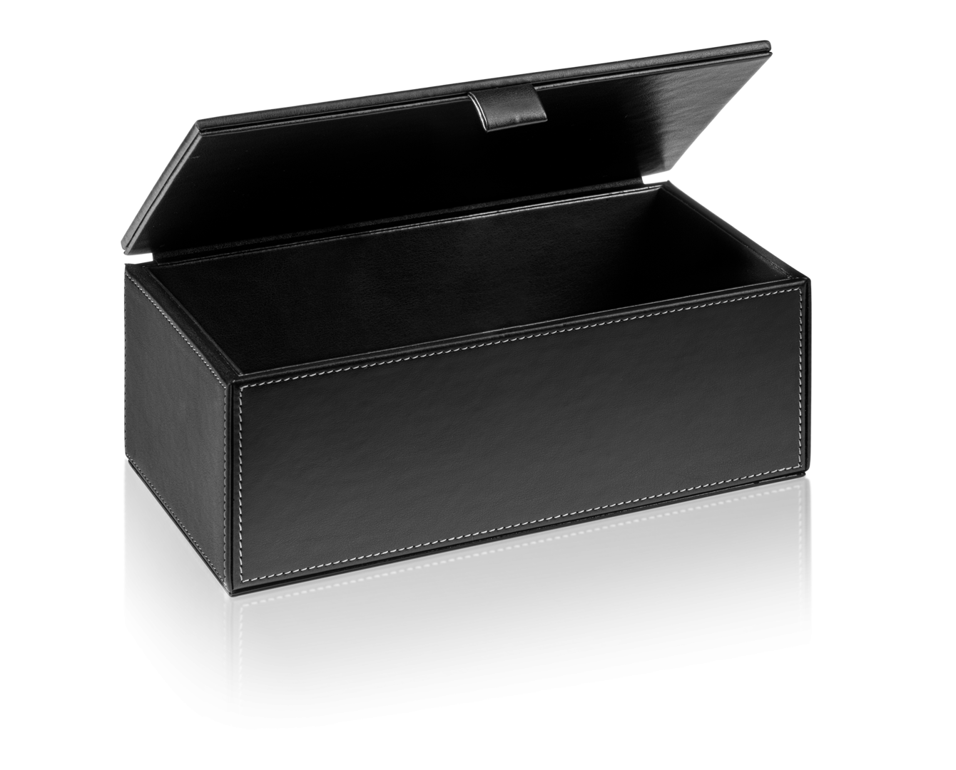 Deux Boîtes De Rangement En Faux Cuir Brun Artisanal Image stock - Image du  cuir, personnalisé: 269120437